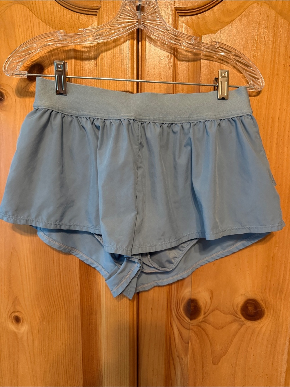 FP Movement Feelin Fit Femme Shorts Blue Washed Away Lined Running Athletic S - Picture 7 of 9